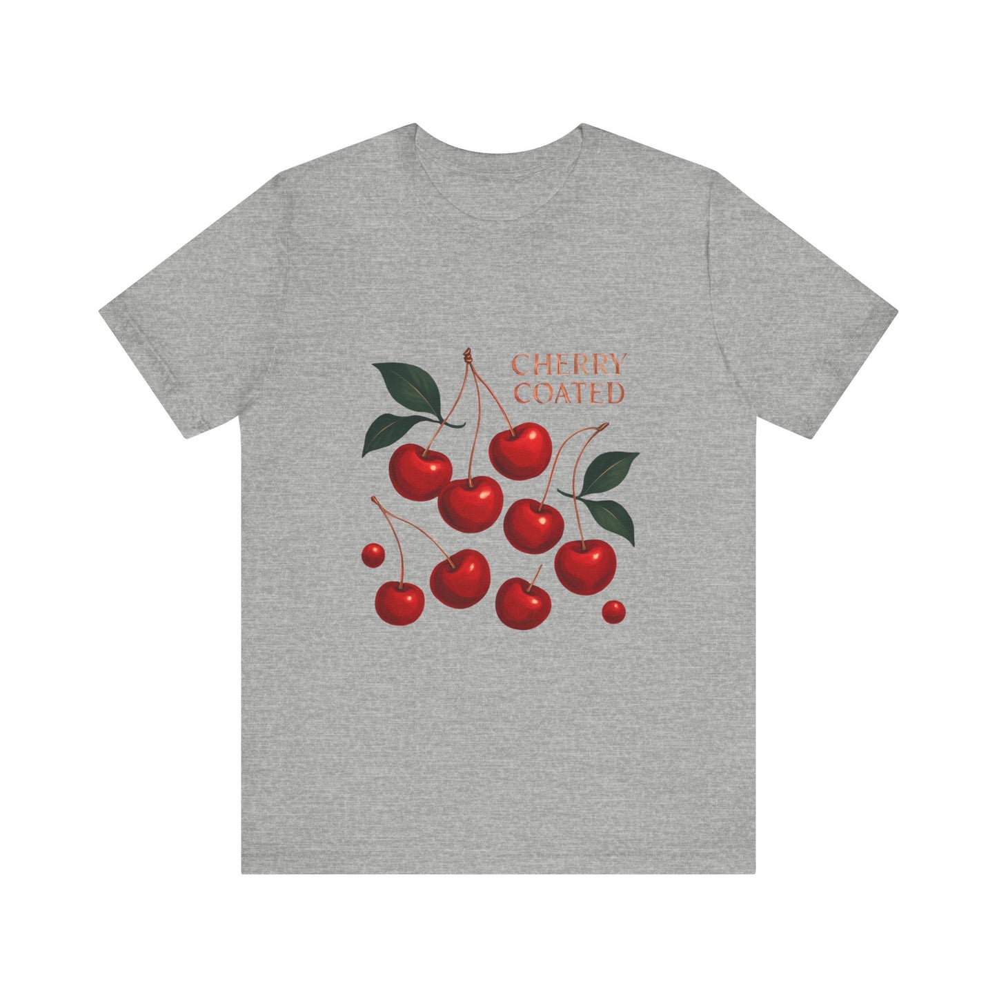 Cherry Coated Tee — Vintage Cherry Graphic T-Shirt