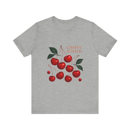 Cherry Coated Tee — Vintage Cherry Graphic T-Shirt