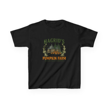 Hagrid's Pumpkin Farm Kids Tee - Christmas Dinosaur