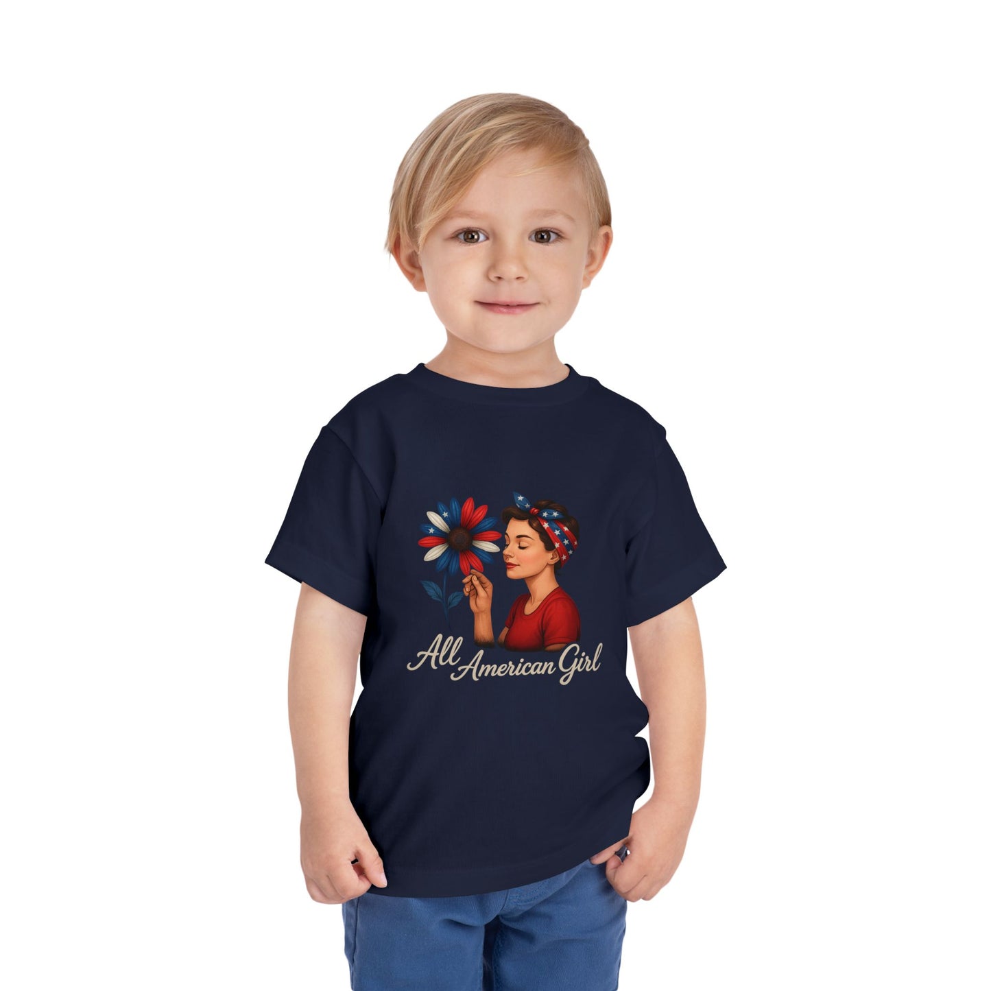 All American Girl Toddler Tee