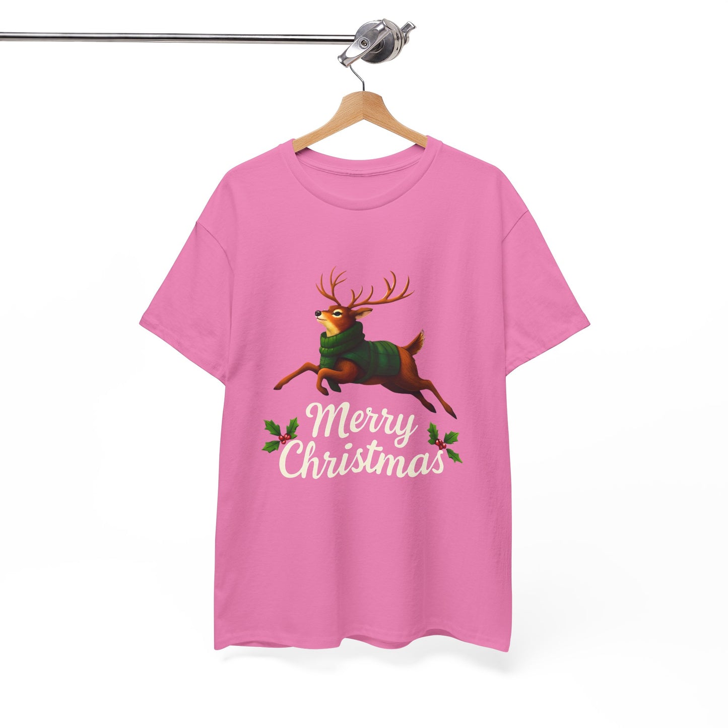 Merry Christmas Reindeer Tee