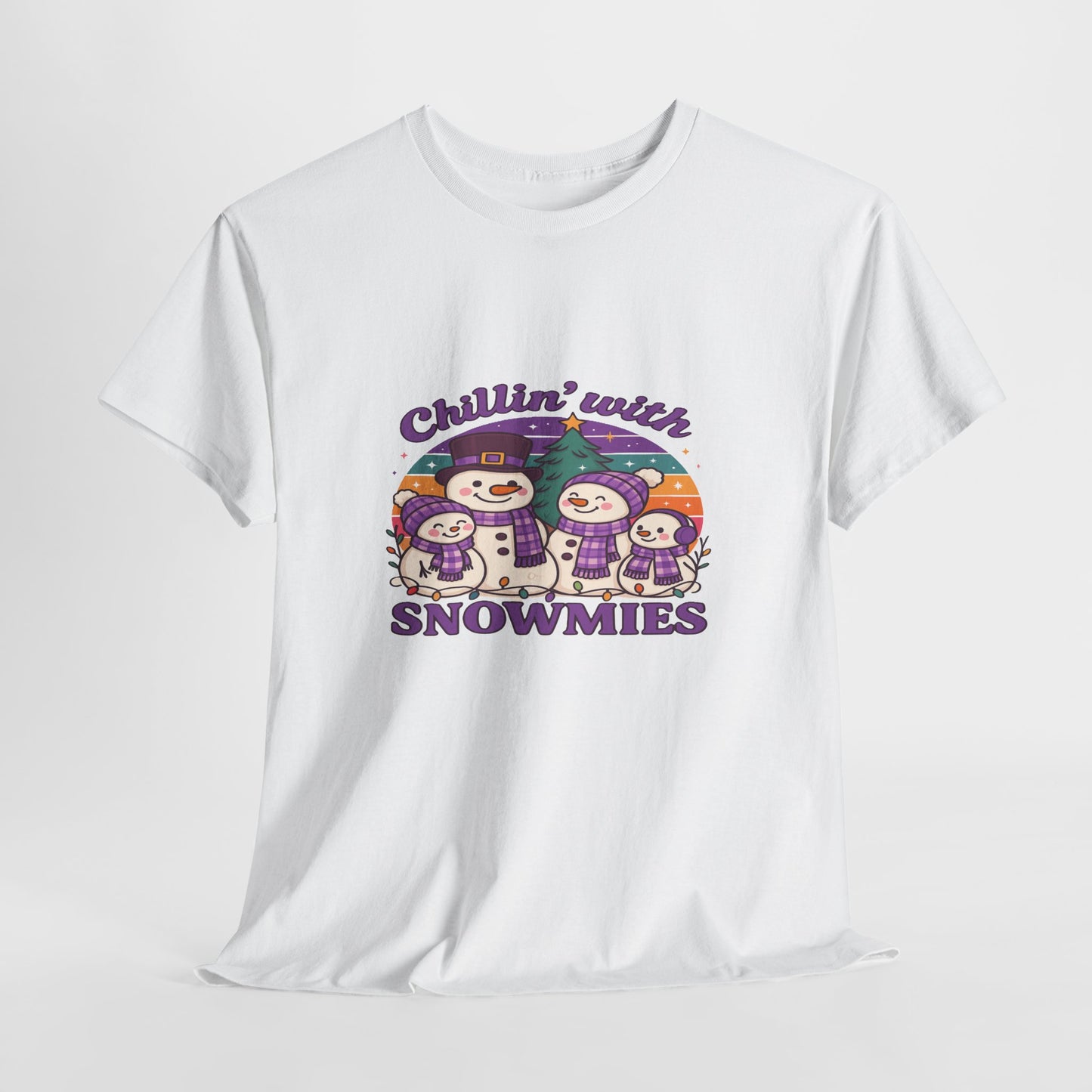 Snowman Tee - Chillin' with SNOWMIES