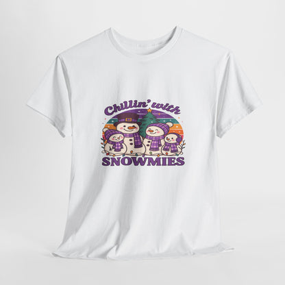 Snowman Tee - Chillin' with SNOWMIES