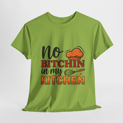 Retro Kitchen Unisex Tee | No Bitchin' in My Kitchen