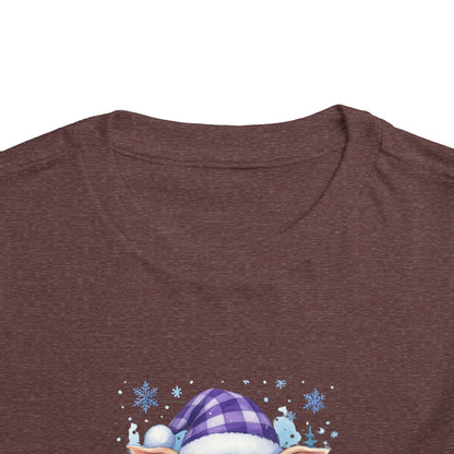 Chillin' Piggy Toddler Christmas Tee