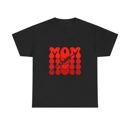 Retro Mom Cheer Tee – Bold Support & Spirit Shirt