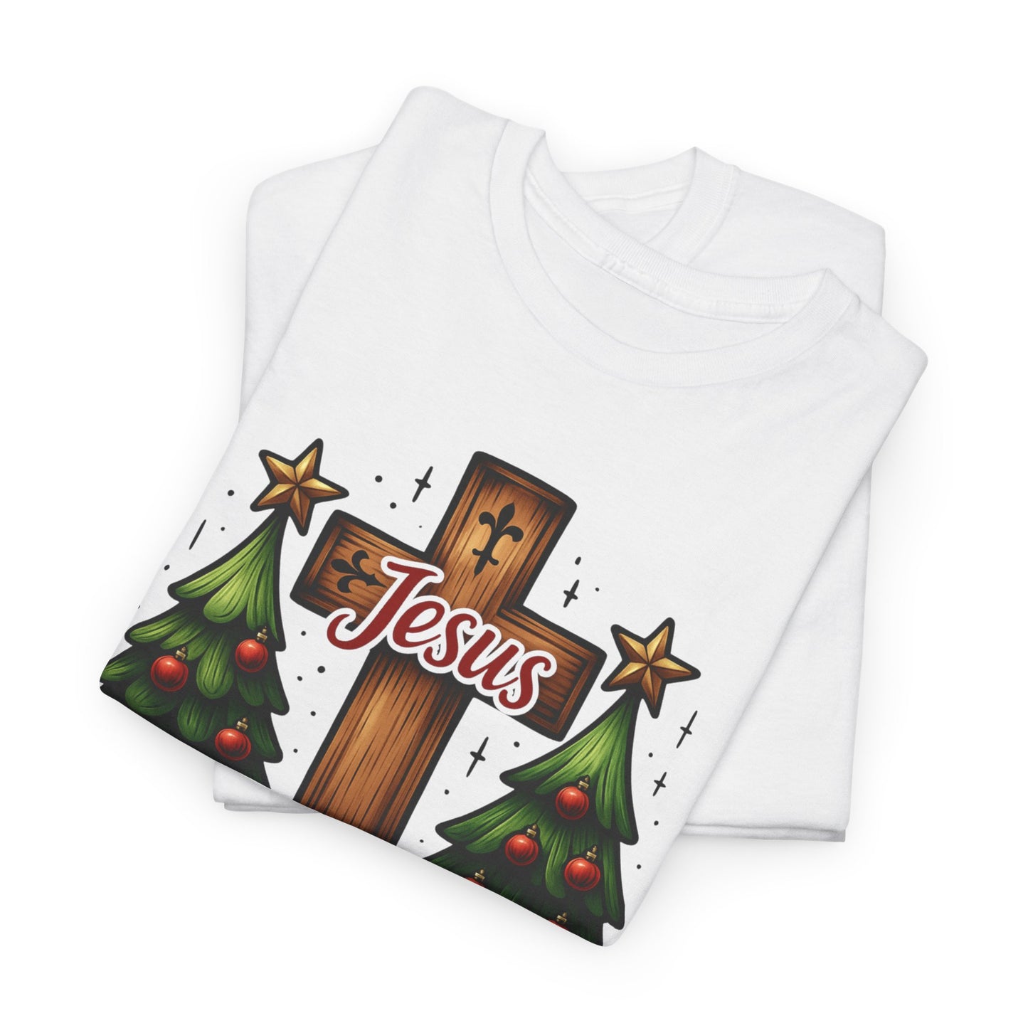 Christmas Cross Unisex Tee