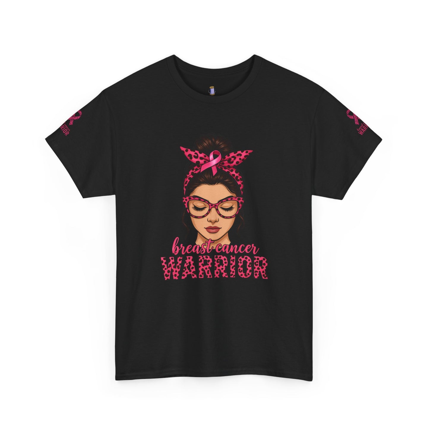 Breast Cancer Warrior Tee, Inspirational T-Shirt for Survivors, Supportive Gift for Cancer Awareness Events, Unisex Cotton Top, [...]
