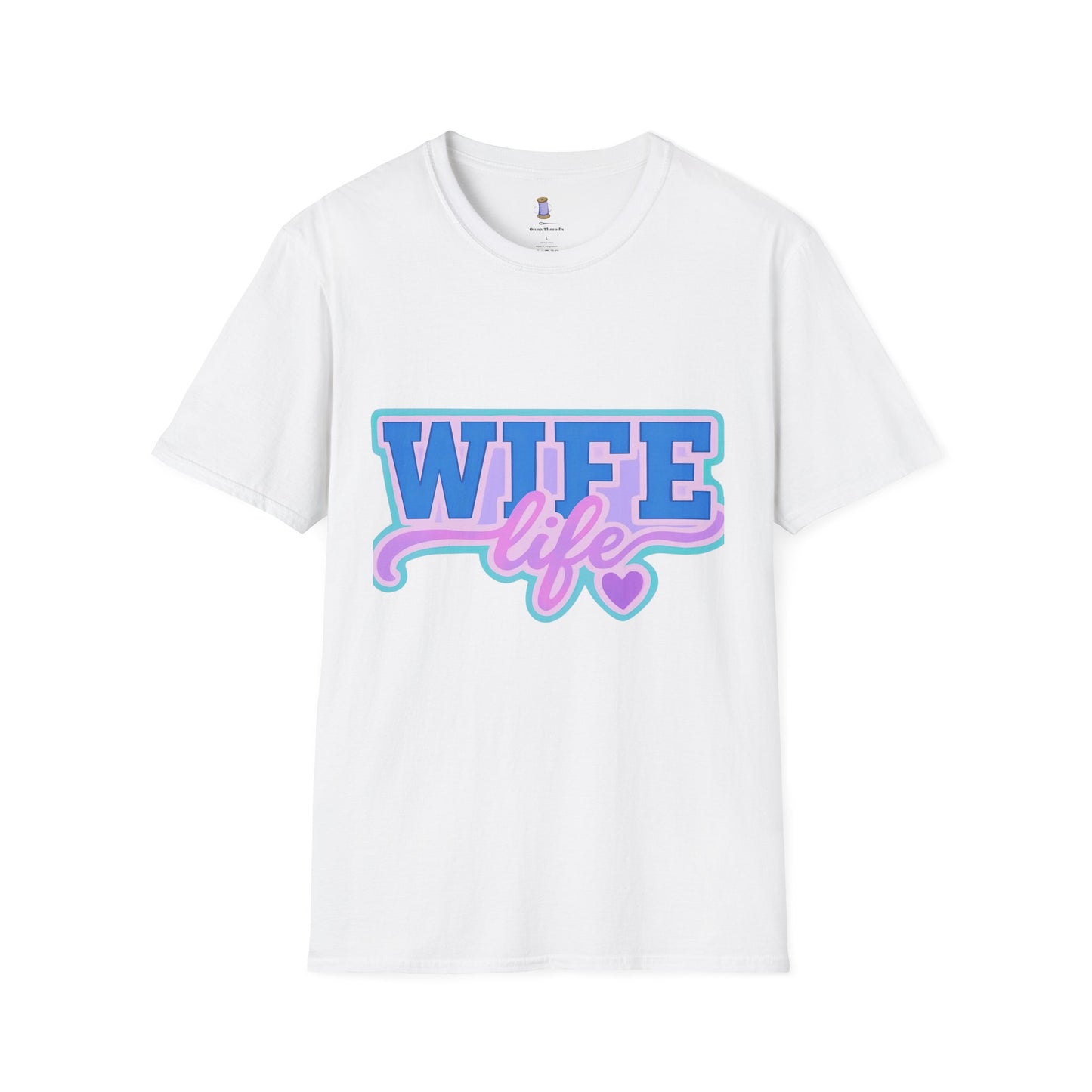 Wife Life T-Shirt, Cute Wife Tee, Unisex Graphic Shirt, Gift for Her, Couple's Apparel, Casual Wear, Birthday Gift