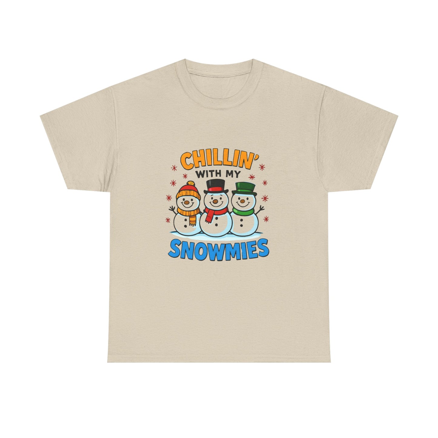 Chillin' With My Snowmies - Cancer Awareness Tee