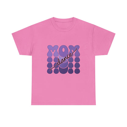 MOM Dance – Purple Letter Stage Spirit Tee