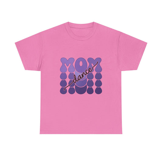 MOM Dance – Purple Letter Stage Spirit Tee