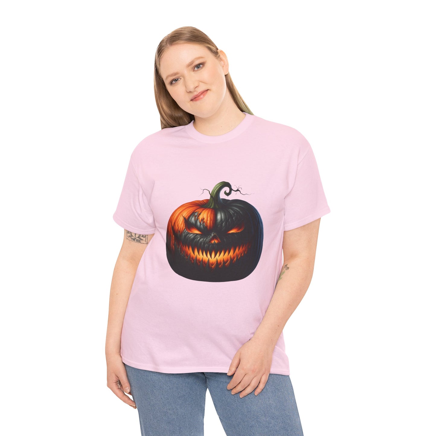Sinister Pumpkin – Halloween Glow Tee
