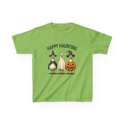 Happy Haunting Goose Halloween Kids Tee