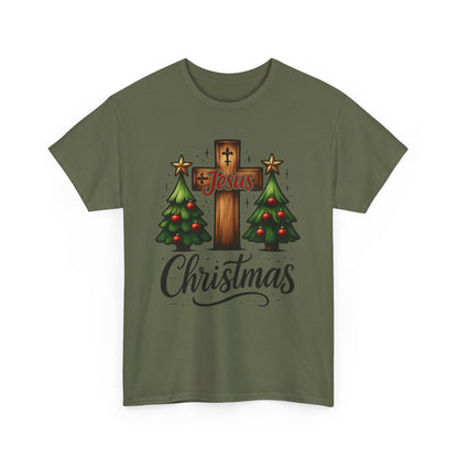 Christmas Cross Unisex Tee