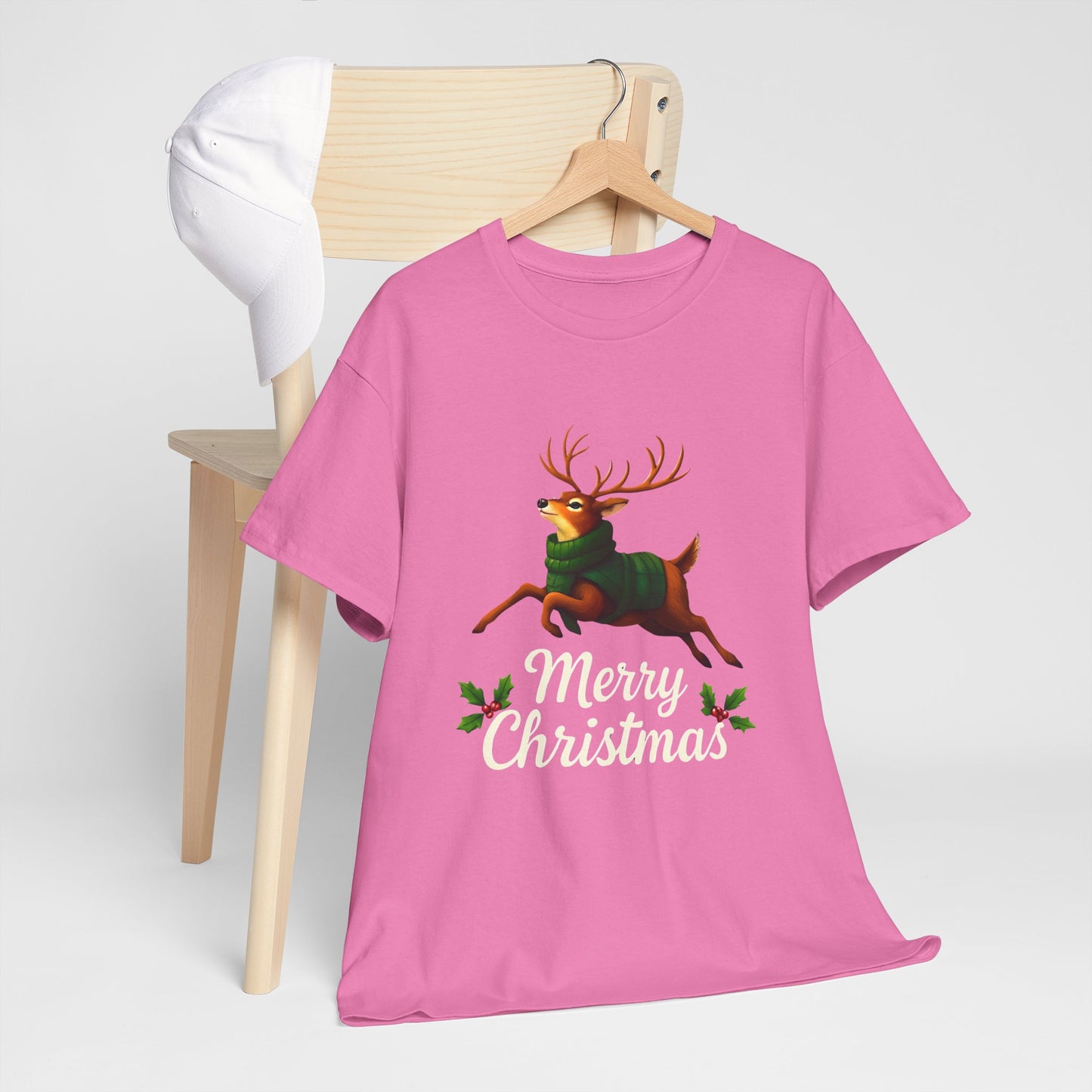 Merry Christmas Reindeer Tee
