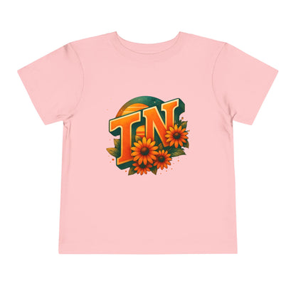 Toddler Tee Sunflower Sunset Design