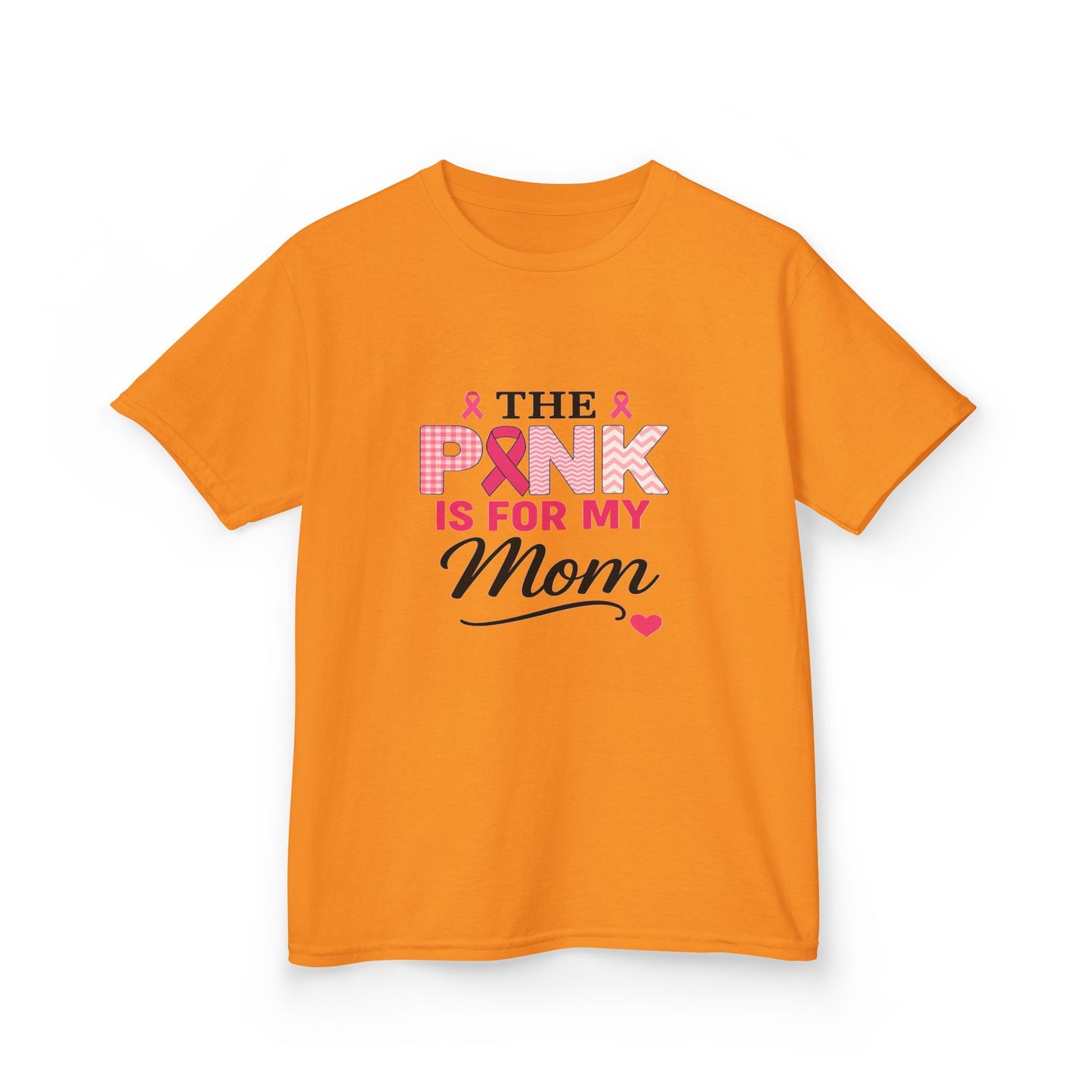 Pink for Mom Breast Cancer Awareness Dinosaur Tee