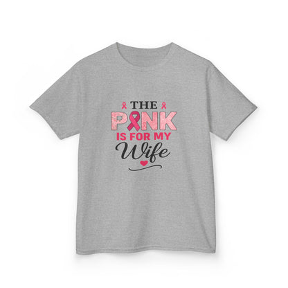 Pink Ribbon Wife Support Tee - Breast Cancer Awareness