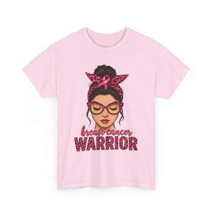 Breast Cancer Warrior Tee - Pink Ribbon Support