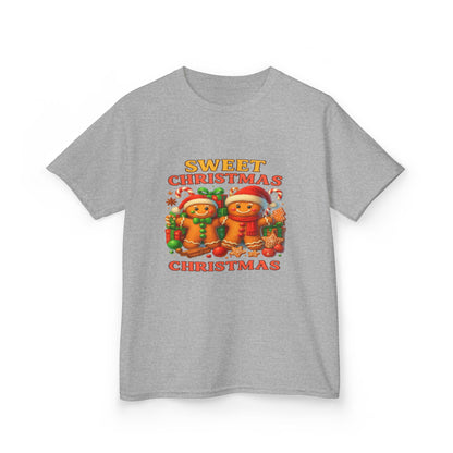 Sweet Christmas Gingerbread Dino Kids Tee