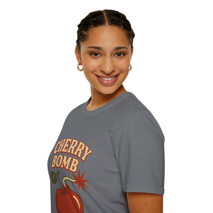 Cherry Bomb Soft Style T-Shirt for Women
