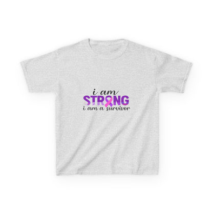 Strong Survivor Dinosaur Tee - Christmas Gift for Kids