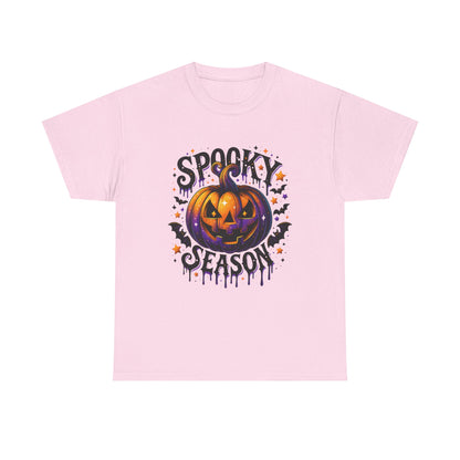 Spooky Season Jack O Lantern Halloween Tee