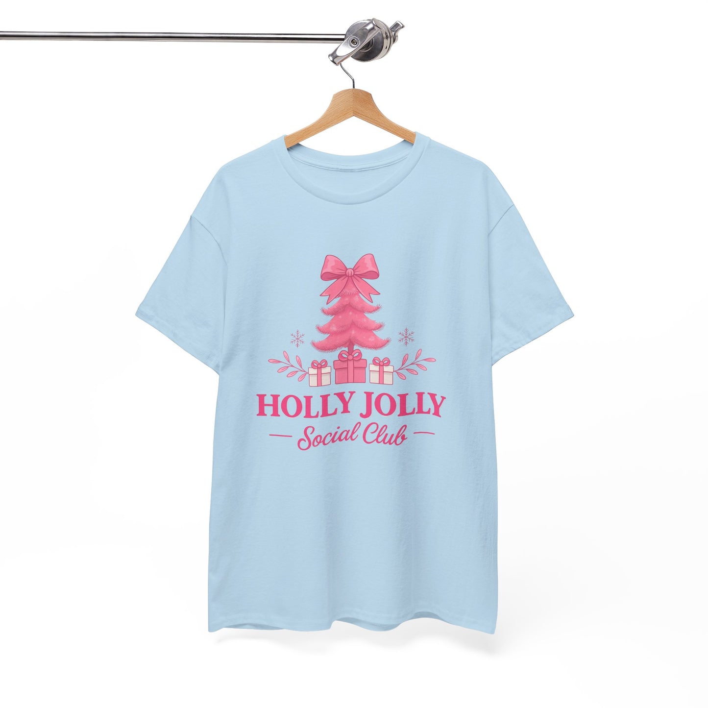 Holly Jolly Pink Tree Tee