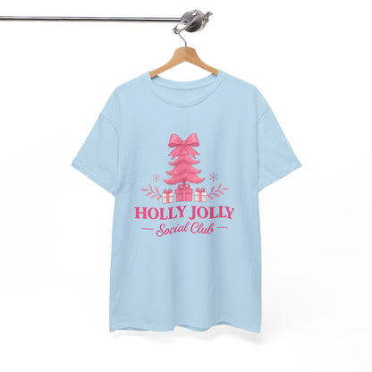 Holly Jolly Pink Tree Tee
