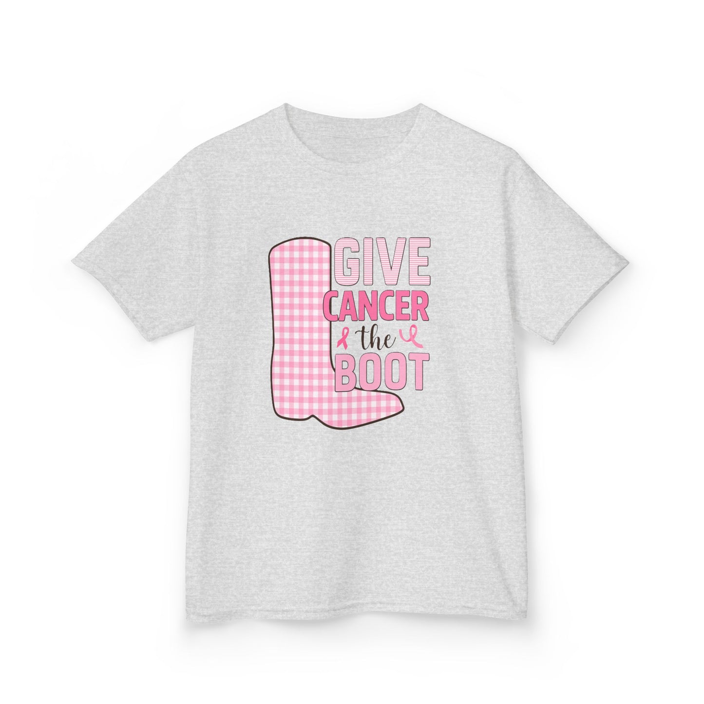 Give Cancer the Boot: Dinosaur Christmas Tee