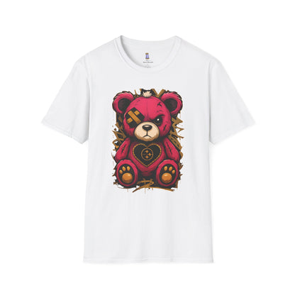 Cute Teddy Bear Graphic Tee, Soft Unisex Shirt, Casual Wear, Unique Gift, Gift for Her, Holiday Apparel