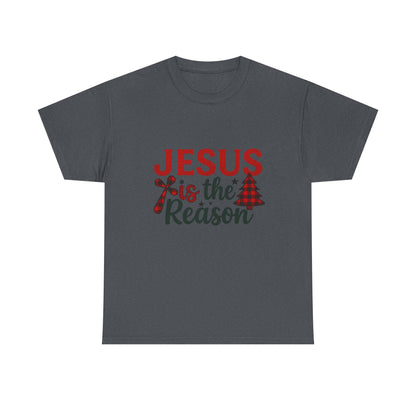 Jesus is the Reason Christmas Tee - Faith-Based Holiday Gift