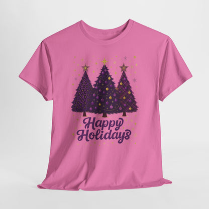 Christmas Tree Unisex Tee - Happy Holidays Design