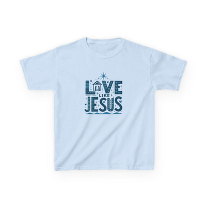 Love Like Jesus Christmas Dinosaur Tee