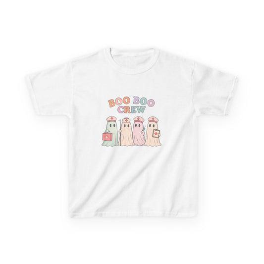 Boo Boo Crew Halloween Nurse Kids Tee