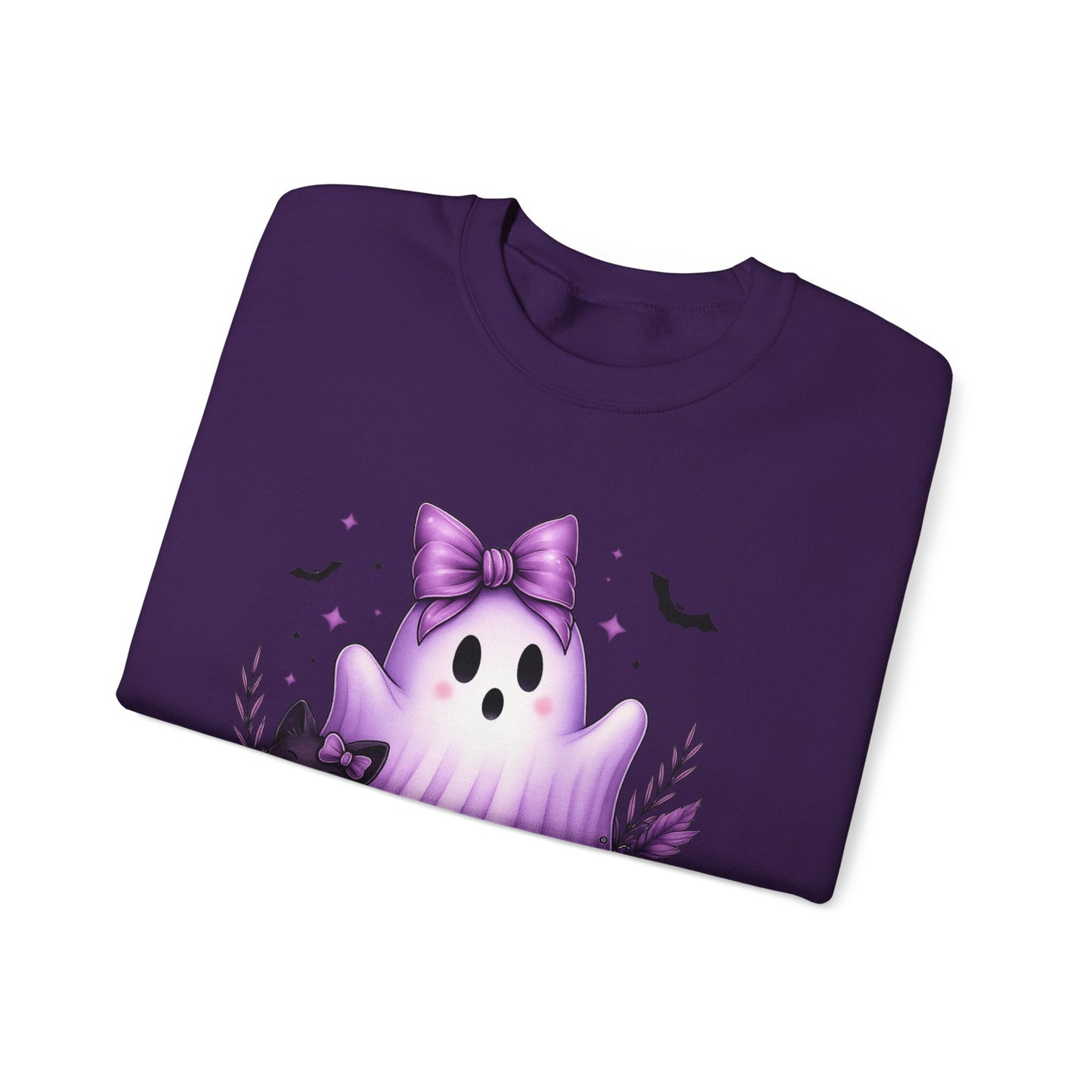 Cute Halloween Ghost Crewneck Sweatshirt