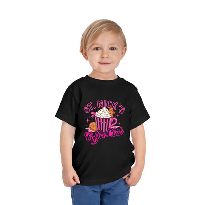 St. Nick's Coffee Club Toddler Christmas Tee