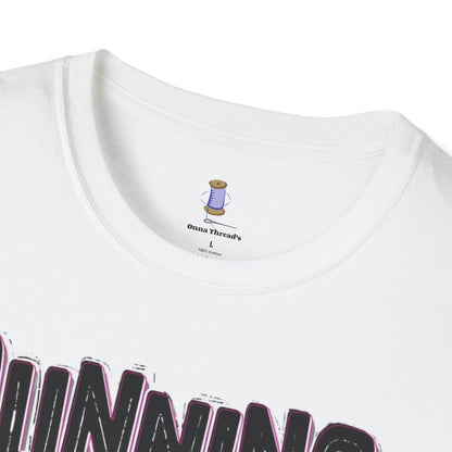 Running on a Prayer T-Shirt, Unisex Graphic Tee, Fun Casual Wear, Gift for Friends, Everyday Style, Faith-Inspired Apparel