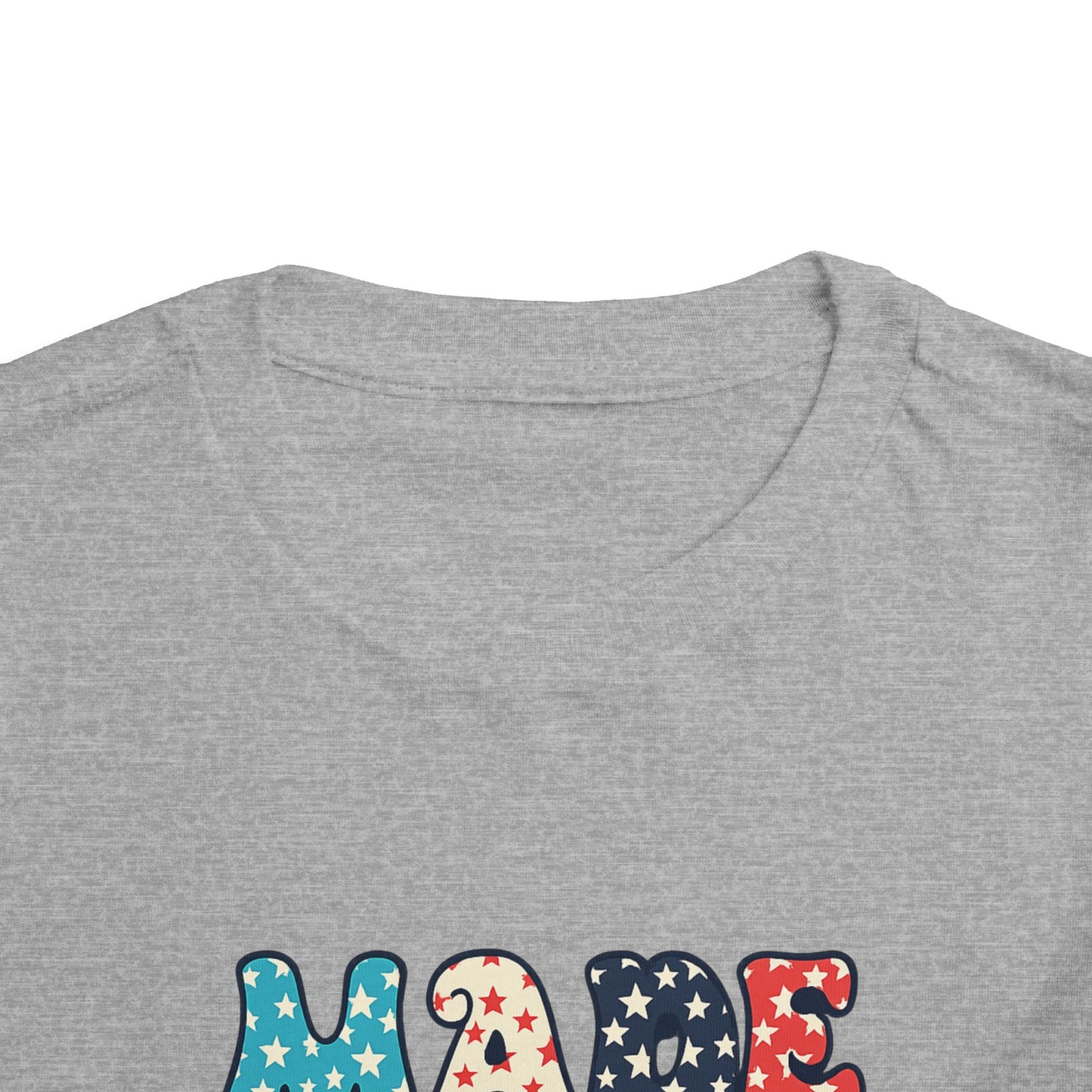 Toddler Tee Vintage Made in USA Retro Smiley Peace Sign Star Design