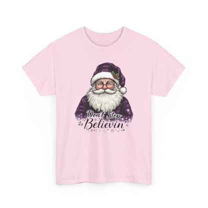 Don't Stop Believin' Santa Tee