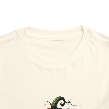 Spooky Jack-o'-Lantern Toddler Halloween Tee