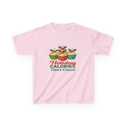 Holiday Calories Don't Count Dino Cupcake Tee