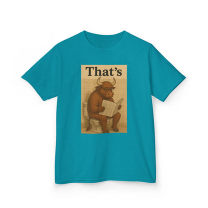 Bull Market Bathroom Break - Funny Kids Tee