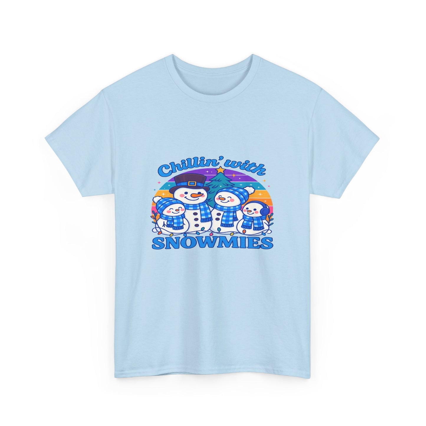 Snowman Family Tee - Chillin with my SNOWMIES
