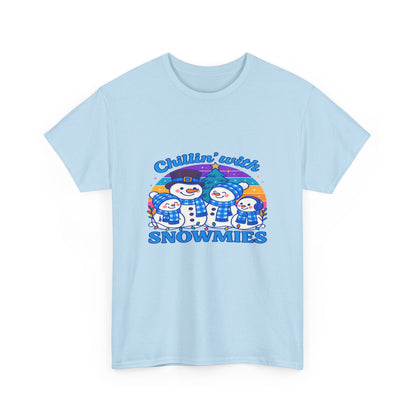 Snowman Family Tee - Chillin with my SNOWMIES