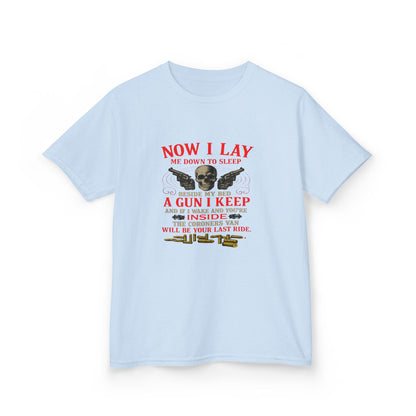 Now I Lay Me Down to Sleep - Dinosaur Skull Tee