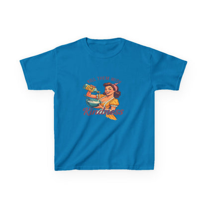Radioactive Kindness: Funny Xmas Dinosaur Tee for Kids