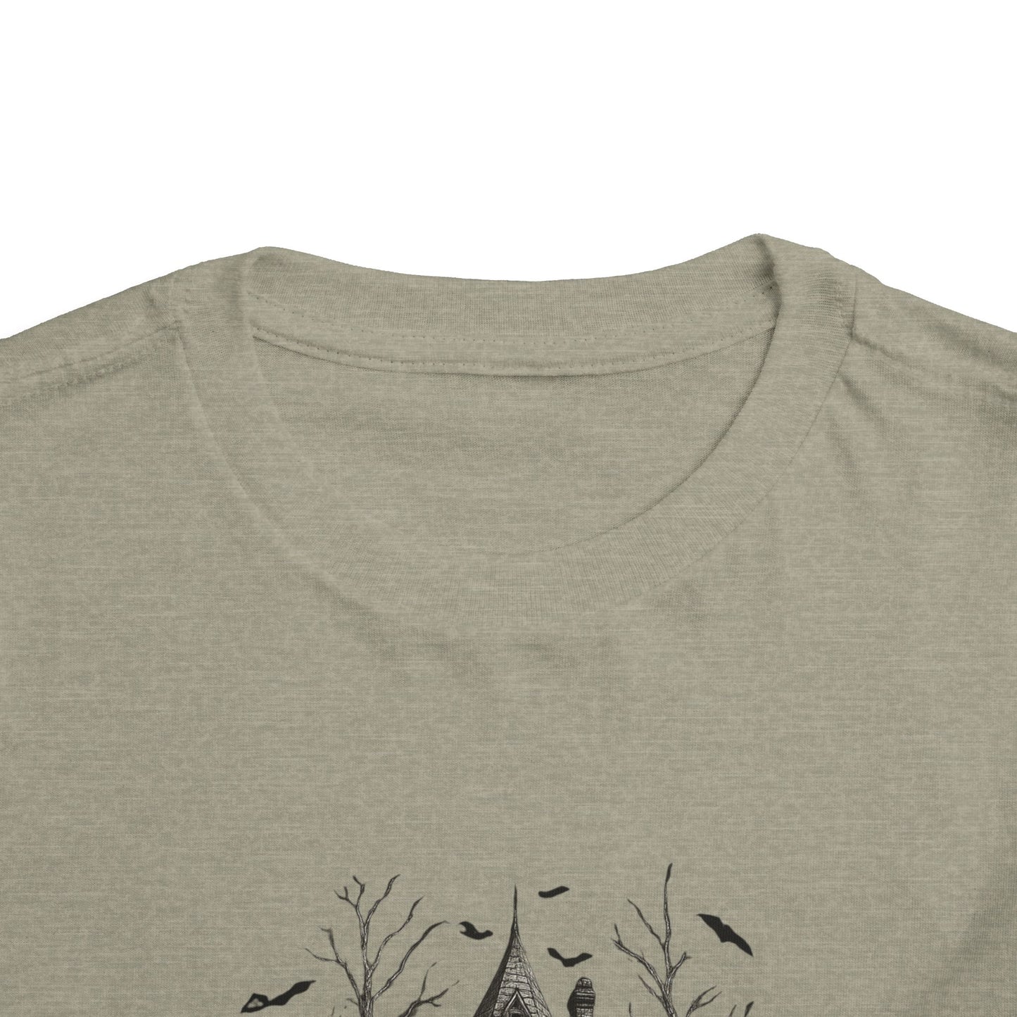 Spooky Halloween House Toddler Christmas Tee