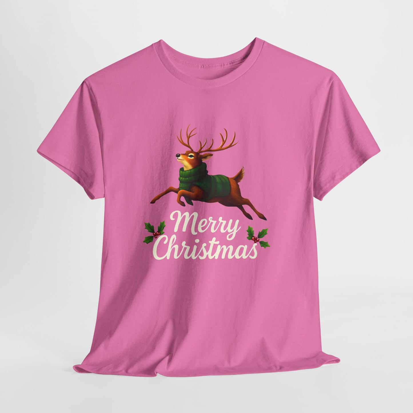 Merry Christmas Reindeer Tee
